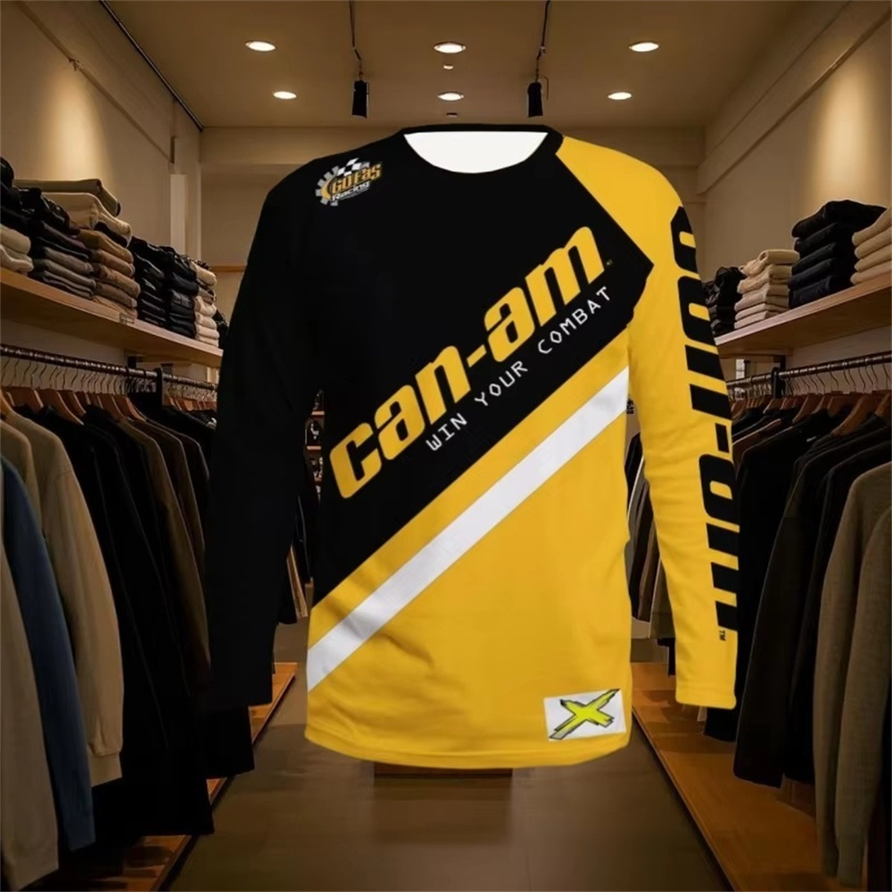 Motorcycle Racing Long Sleeve  - огляд і ціна Mens Fashion Style