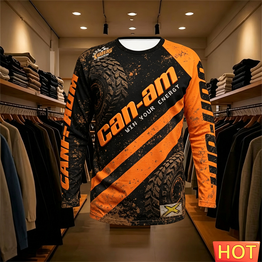 Motorcycle Racing Long Sleeve  - огляд і ціна Mens Fashion Style