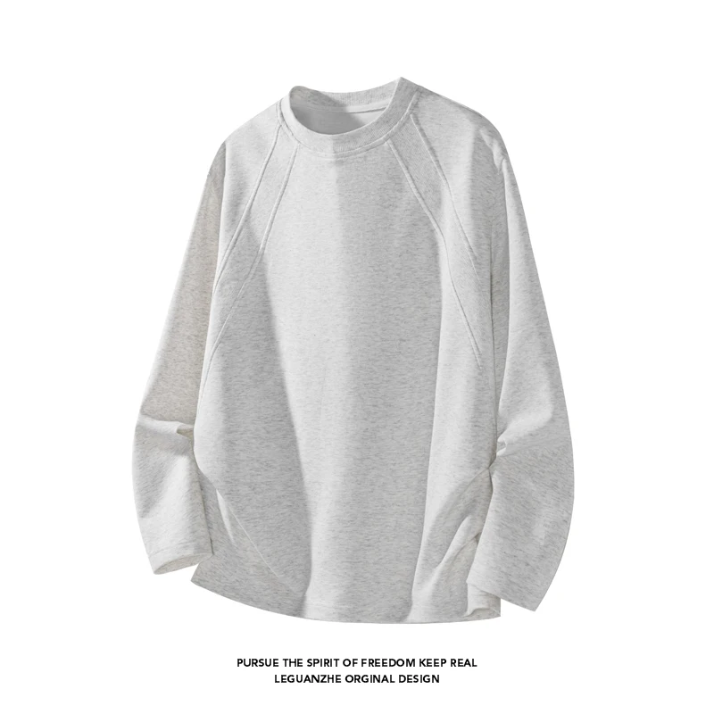 Men Fashion Raglan Seam Crew N - огляд і ціна Mens Fashion Style