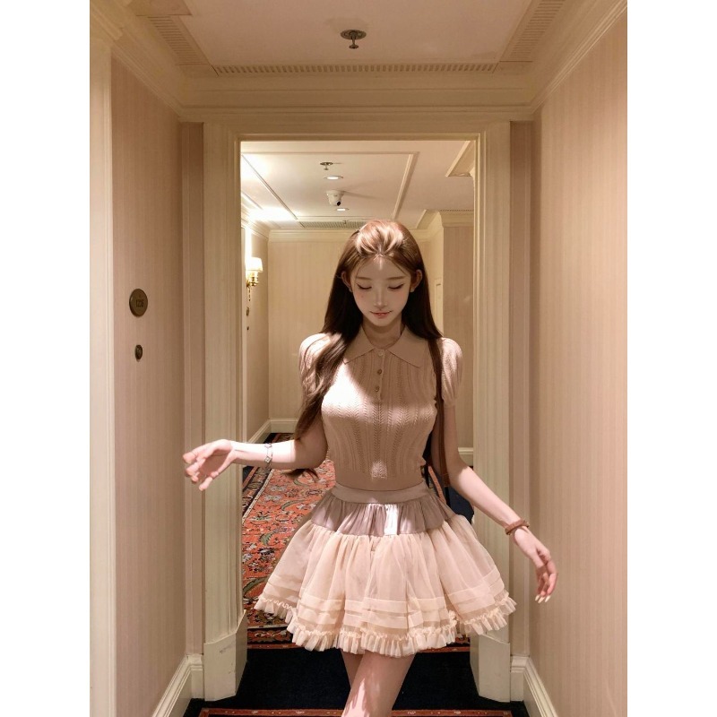 Summer French Sweet 2 Piece Se - огляд і ціна Polo Shirt Slim