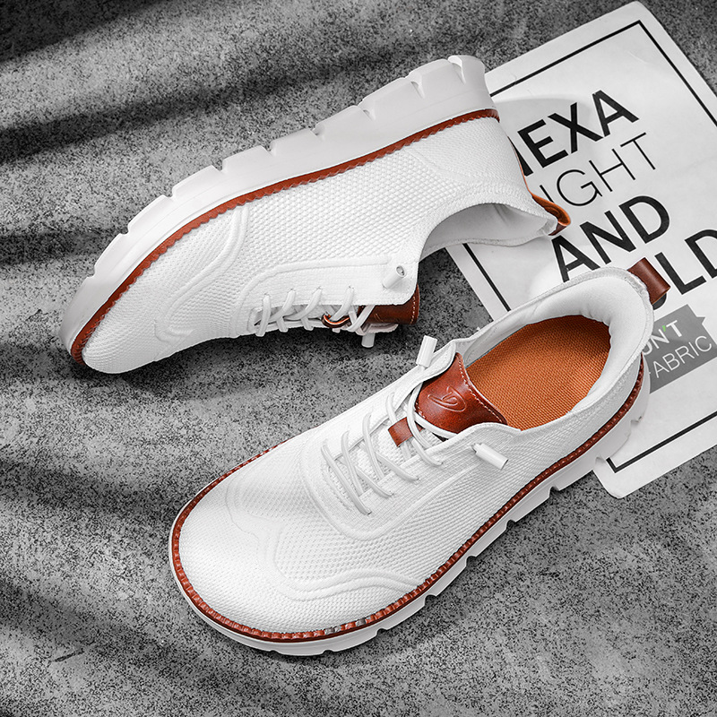Stylish Men Wide Box Shoes Bar - огляд і ціна Casual Sneakers Men