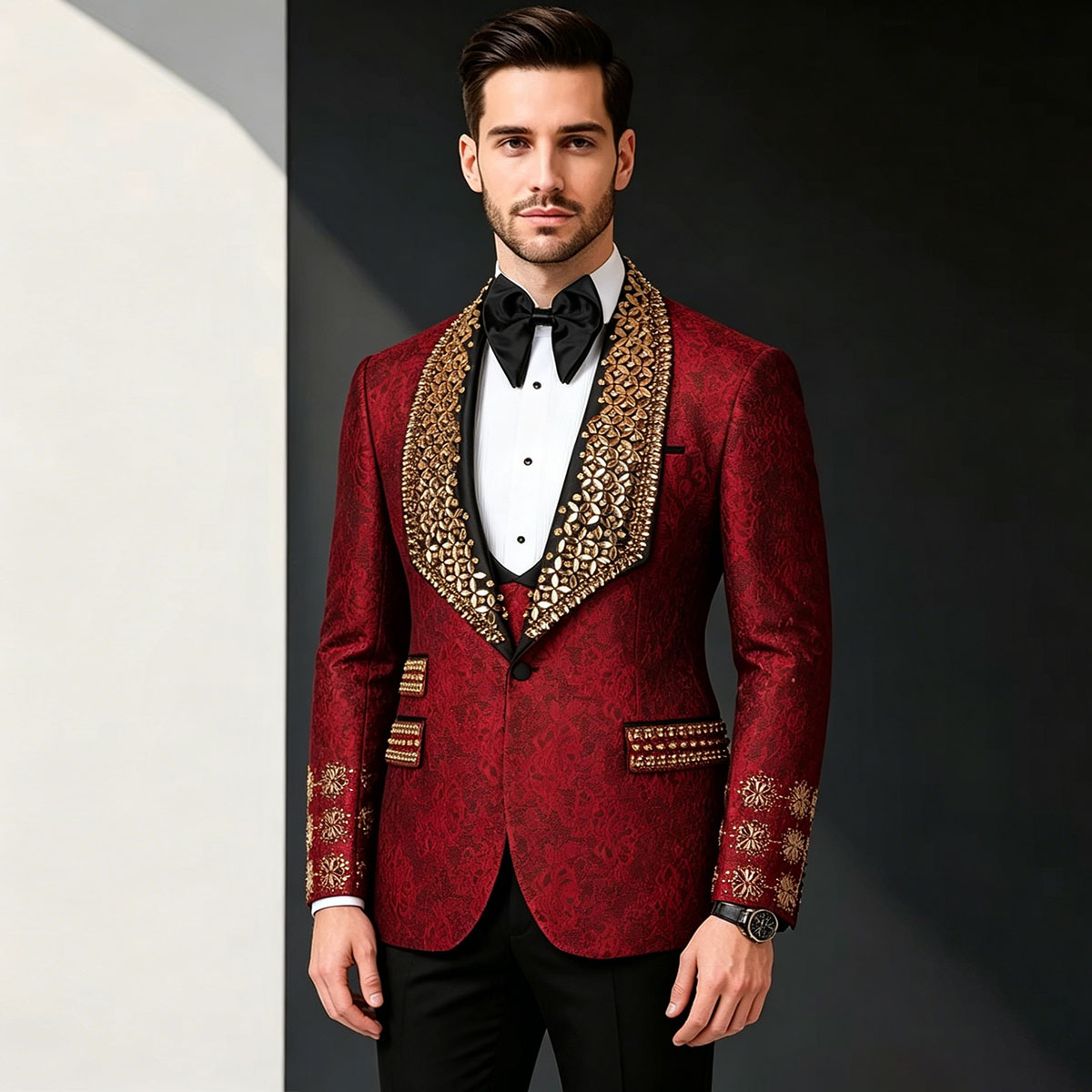 High Quality Diamond Men Suits - огляд і ціна Slim Fit Blazer Men