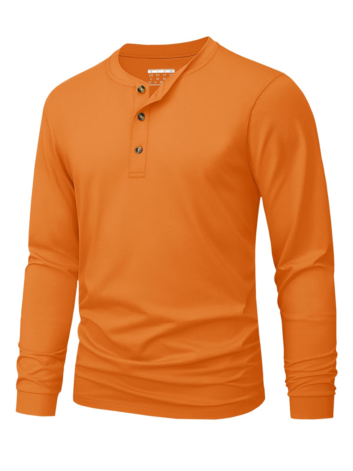 Men's Henley T-Shirt Simple So - огляд і ціна Mens Fashion Style