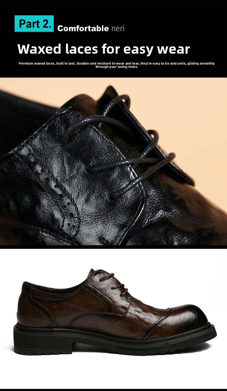 2026 Men's Lace-up Round Head  - огляд і ціна Mens Fashion Trends 2026