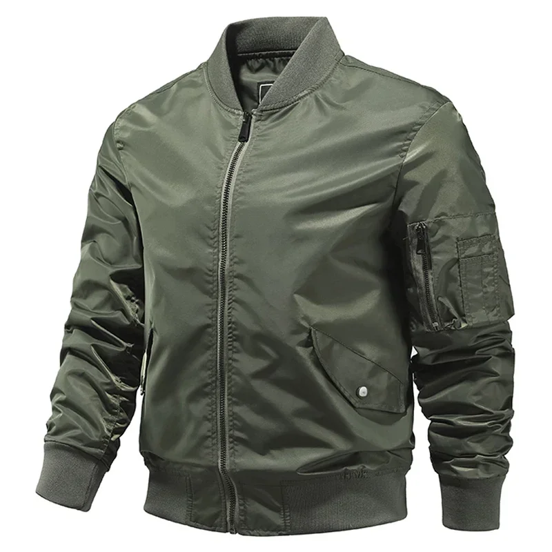 Bomber Jacket Men Winter Autum - огляд і ціна Varsity Jacket Letterman
